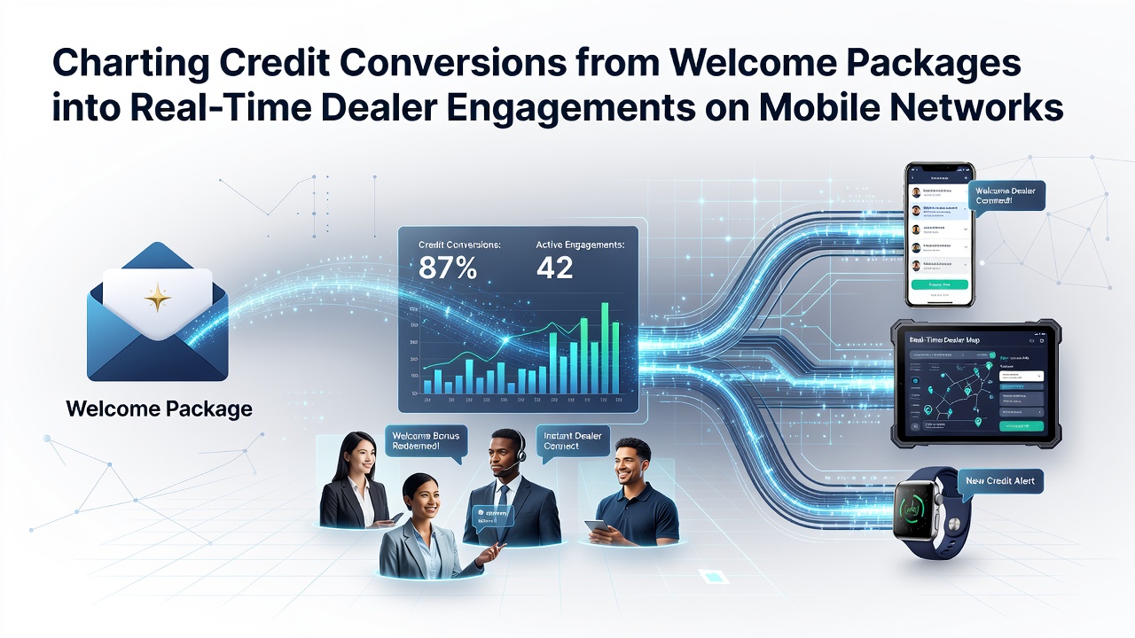 Mobile casino interface showing welcome bonus credits converted into live dealer session