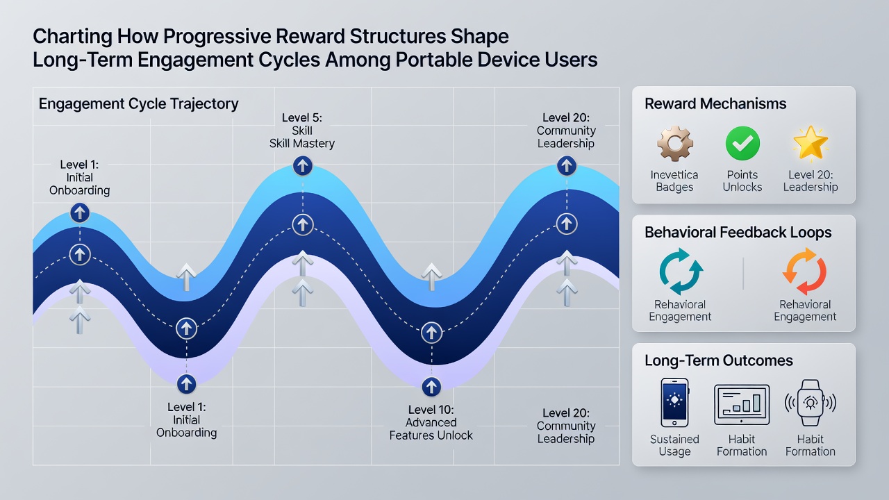 Analytics dashboard showing user retention curves segmented by reward tier over a 12-month period
